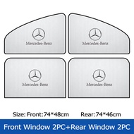 Sieece Car Window Shade Windshield Sun Visor Car Accessories For Mercedes Benz W124 W204 AMG W203 W2