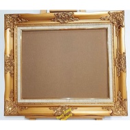 Ready Stock Monalisa Taiwan Classic Frame Linear 16R 20R Acrylic Hook Screw Gold Picture Graduate Fa