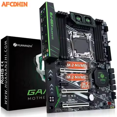 Hua nan zhi X99-F8 main board CPU game set desktop computer new main board
