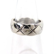 全新 △香奈兒 B17943 Coco Crush 中型戒指，K18 AU750 (WG)白K金50，JP10 號，重 5.8 克，女士款，強烈推薦 ◎