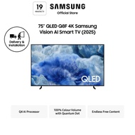 Samsung 75” QLED Q8F 4K Vision AI Smart TV (2025)