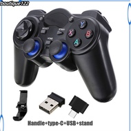 BOU 2.4g Gamepad Android Wireless Joystick Controller Grip For Ps3/smartphone Tablet Smart Tv Box