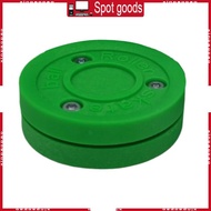 XI Street Hockey Puck Green Biscuit Ice Hockey Puck Plastic Training Puck Reusable Ice Puck Training