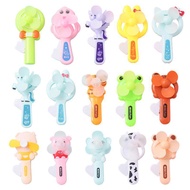 Summer Cool Creative Cartoon Hand Pressed Fan Mini Portable Kids Small Fan Press Type Handheld Manua