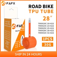 【Boutique &amp; Stock】FAFX Ultralight Bicycle Inner Tube 700x18 23 25 28 32c Road Bike Super Light tpu inner tube