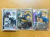 名馬傳說 純種馬 Thoroughbred Horse Collection 賽馬 競賽 餅卡 vol.1 + 2 + 3  各全30種 春秋分 大震撼 自由島 全新 日版 餅咭