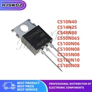 5PCS CS180N08 CS48N88 CS14N25 CS10N40 CS100N08 CS100N06 CS50N065 CS105N08 TO-220 Field Effect Transi