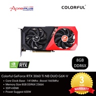 (AONE PLUS SS2) Colorful GeForce RTX 3060 Ti NB DUO G6X-V Graphic Card