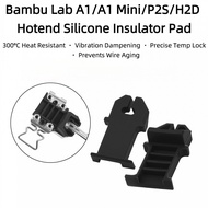 Bambu Lab A1/A1 Mini/P2S/H2D Hotend Silicone Insulator Pad |   300 ° Tahan Haba · Peredam Getaran · 