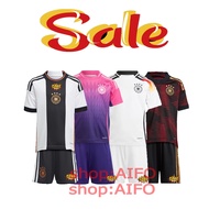 Germany Kids Jersey 2024  Home Away Jersey kid Soccer Football Jersey Children T-shirt kit