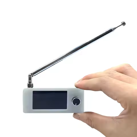 SI4732 0.5-108mhz Portable Radio LSB USB AM FM FM/AM Radio 1.9inch IPS Screen All Band Radio Receive