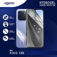 LAYAR Anti-Scratch Hydrogel For poco C85 Hydrogel SCREEN Protector Film - ANTI SPY, FULL SCREEN, POC