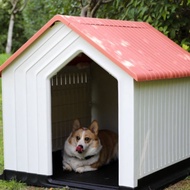 Outdoor Dog House Dog House Outdoor Teddy Dog Villa Dog House Removable and Washable Dog House Large