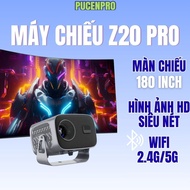 Z20 Pro Projector – 180 Inch Projection Screen, WiFi 2.4G/5G, Bluetooth, Android 11, Home Entertainm