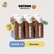 Oatside Mini Oat Milk Oat Milk 200ML (6 Contents) - Chocolate