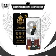 LCD XIAOMI REDMI 13C 4G / 5G - REDMI 13R - POCOPHONE C65 TOUCHSCREEN FULLSET COMPLETE ORIGINAL