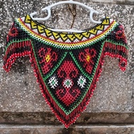 LOTUS BEAD SHOULDER NECKLACE TYPICAL KALIMANTAN LOTUS BEAD NECKLACE