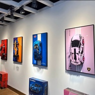 Car Model Hanging Picture Frame Scale 1:6, 1:8, 1:10, F1 (Car not included) - Wall Picture Frame