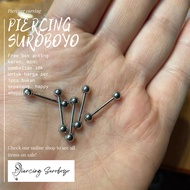 Tongue barbell tongue piercing barbell tongue piercing earring tongue piercing barbell.- price per 1