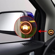 2Pcs Car Blind Spot Detection System BSD Warning Light Distance Assist