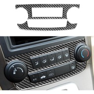 Real Carbon Fiber Car Center Console Climate Control Panel Sticker Compatible with Honda CR-V CRV 20