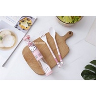 Hello Kitty Set Sudu Garfu