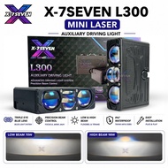MATA X-7 Seven L300 MINI LASER SPOTLIGHT 3 EYES X-7 Seven L300 HIGH BEAM BLUE LENS Original X-SEVEN