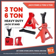 JACK STAND 3 TON 6 TON (1 PAIR) HEAVY DUTY/ ADJUSTABLE JACK STAND/ AUTOMOTIVE REPAIR EQUIPMENT/ JEK KERETA