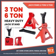 JACK STAND 3 TON 6 TON (1 PAIR) HEAVY DUTY/ ADJUSTABLE JACK STAND/ AUTOMOTIVE REPAIR EQUIPMENT/ JEK 