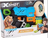 [預訂2506][特價] Zuru X-Shot - Dino Attack Kickback Extinct (1 Medium Egg ,8 Darts) 恐龍系列玩具槍 (1個中恐龍蛋和8枚子彈