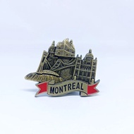 Fridge Magnet Sticker Refrigerator Souvenir State Canada Montreal Iron