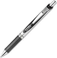 Pentel EnerGel Deluxe RTX Retractable Liquid Gel Pen,0.7mm Metal Tip, Black Set of 5 ( BL77-A )