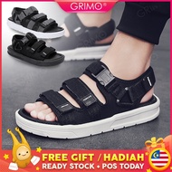READY STOCK🔥 GRIMO Voyapath Sandal Men's Shoe Flat Slipper Man Unisex Sandals Kasut Lelaki Casual Ou