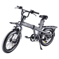 Baicycle Electric Bike, Folding Electric Bike with 62 Miles Range, 48V Removable Battery, 20 Inches 