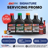 AMSOIL Signature Series 4L Fully Synthetic Engine Oil Servicing Package | 0W20/ 5W30/ 0W40 /5W50