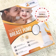 EVIN Tulip Manual Breast Pump (AAA-BP-002) 814943 | BPA Free | User Friendly | Light & Portable