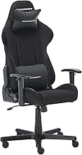 DXRacer Formula Gaming Chair - Ergonomic Chair for Computer and Video Game, Memory Foam Headrest, Lumbar Support, Water-Resistant Fabric, Black