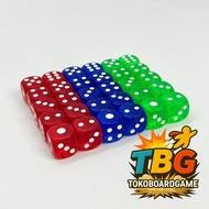 High Quality 12 mm Translucent Dice - D6 Translucent Dice