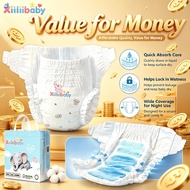 Xiiliibaby Diaper Pants 100% Cotton Leak Guard Design for Heavy Toddlers 35kg+ Comfort