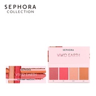 Sephora/Sephora Vibrant Earth Series Face Repair Disc Is Positive Highlight Blush Shadow Three-in-On