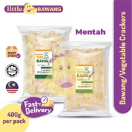 Keropok Bawang Bawang Crackers 400g | Keropok Sayur Vegetable Crackers 400g Raw Pallet