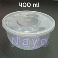 BEST SELLER CUP PLASTIK 400 ML/CUP SALAD/FOOD CONTAINER/MANGKOK PLASTIK | TERLAIS