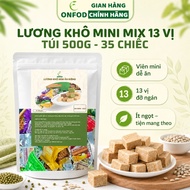 Mini dry food mix 13 nutritional flavors SBT ONFOD healthy eat clean weight loss diet 500g pack