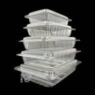 OPS Transparent Food Box 100pcs 1H 2H 3H 5H 1L 2L 3L Fruit Plastic Takeaway H L