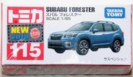 全新 Tomica 115 新車貼 速霸陸 Subaru Forester 藍色 森林人 停產絕版 Tomy 多美小汽車
