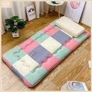 Thicken student dormfore mattress foldable single double bed thickened tatami up and down bedroom floor tile pad