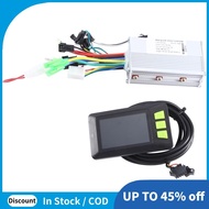 Electric Bicycle Controller E-Bike Scooter Electric Bike Accessories Black & Silver