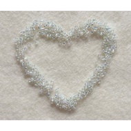 Iridescent Glass Seed Beads for Scrapbooking, DIY Arts & Crafts Project, Jewelry Making