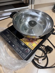 美的電磁爐連煲 Midea induction cooker with pot