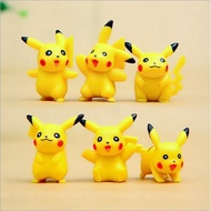 6 IN 1 Pokemon Figurine set / cake Topper